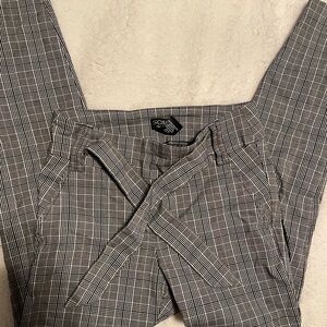 SOHO Plaid Pants - Gray
